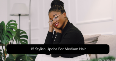 EliteHairstyle 4 15 Stylish Updos For Medium Hair