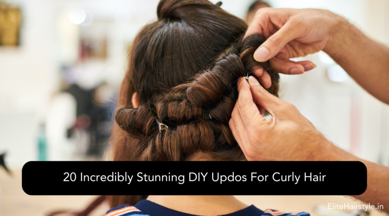 EliteHairstyle 6 20 Incredibly Stunning DIY Updos For Curly Hair